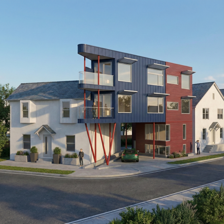 Proposed Triplex – Under Construction