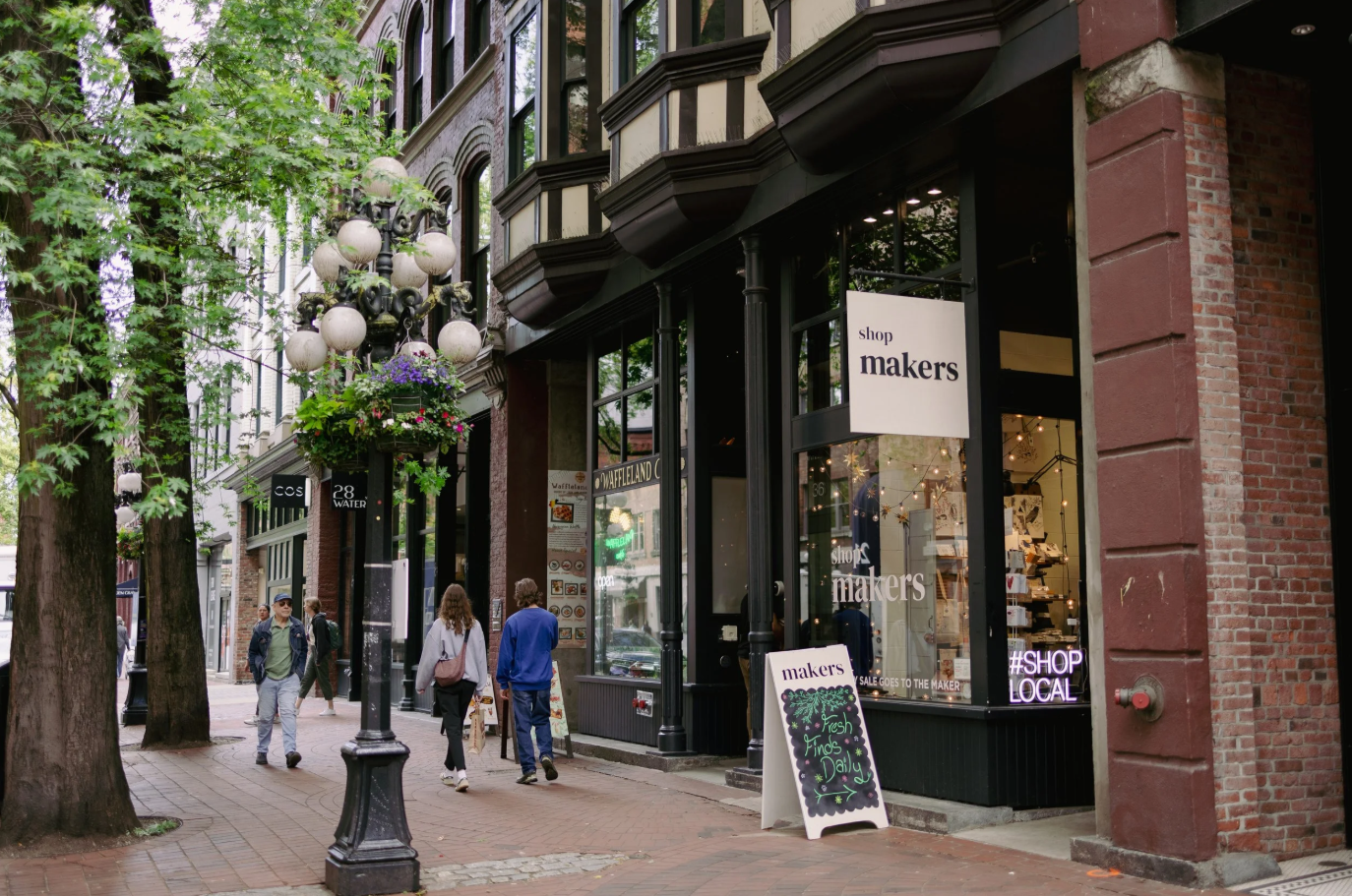 Shop Makers Vancouver | Photo of exterior of Gastown Vancouver store | Homes Almanac