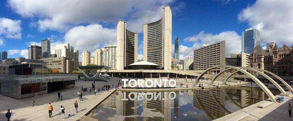 Nathan Phillips Square | Daytime shot of the iconic toronto location | Homes Almanac