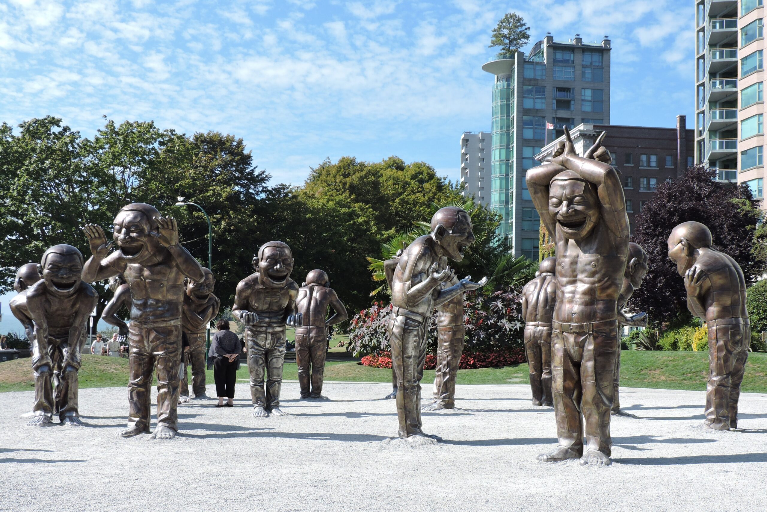 A-maze-ing Laughter | Vancouver | Yue Minjun